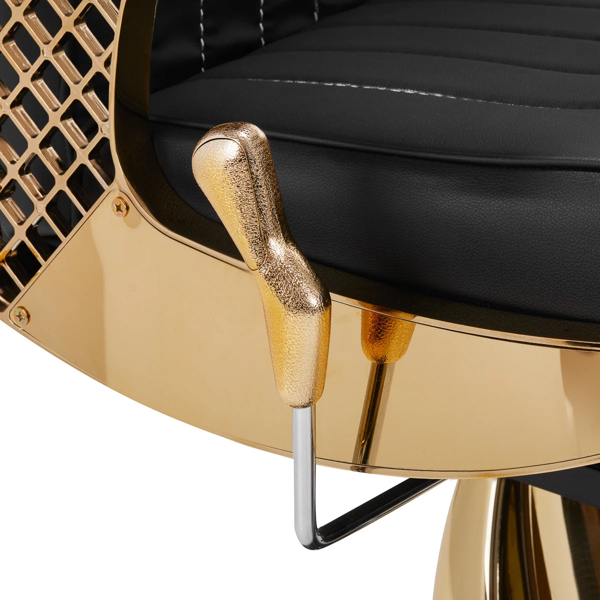 fauteuil de coiffure Gabbiano Marcus doré-noir