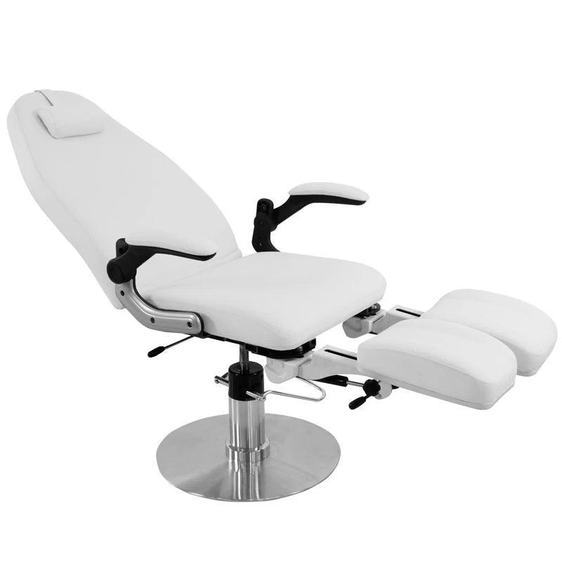 Azzurro hydraulische pedicure behandelstoel 713a, wit