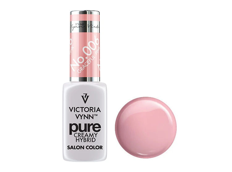 Victoria Vynn Gēla nagu laka 006 Graceful Pink PURE, 8 ml