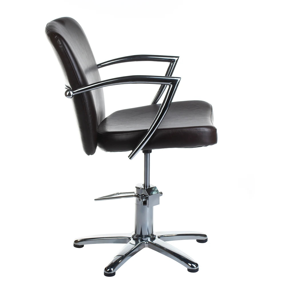Hairdressing chair LIVIO BH-8173, brown