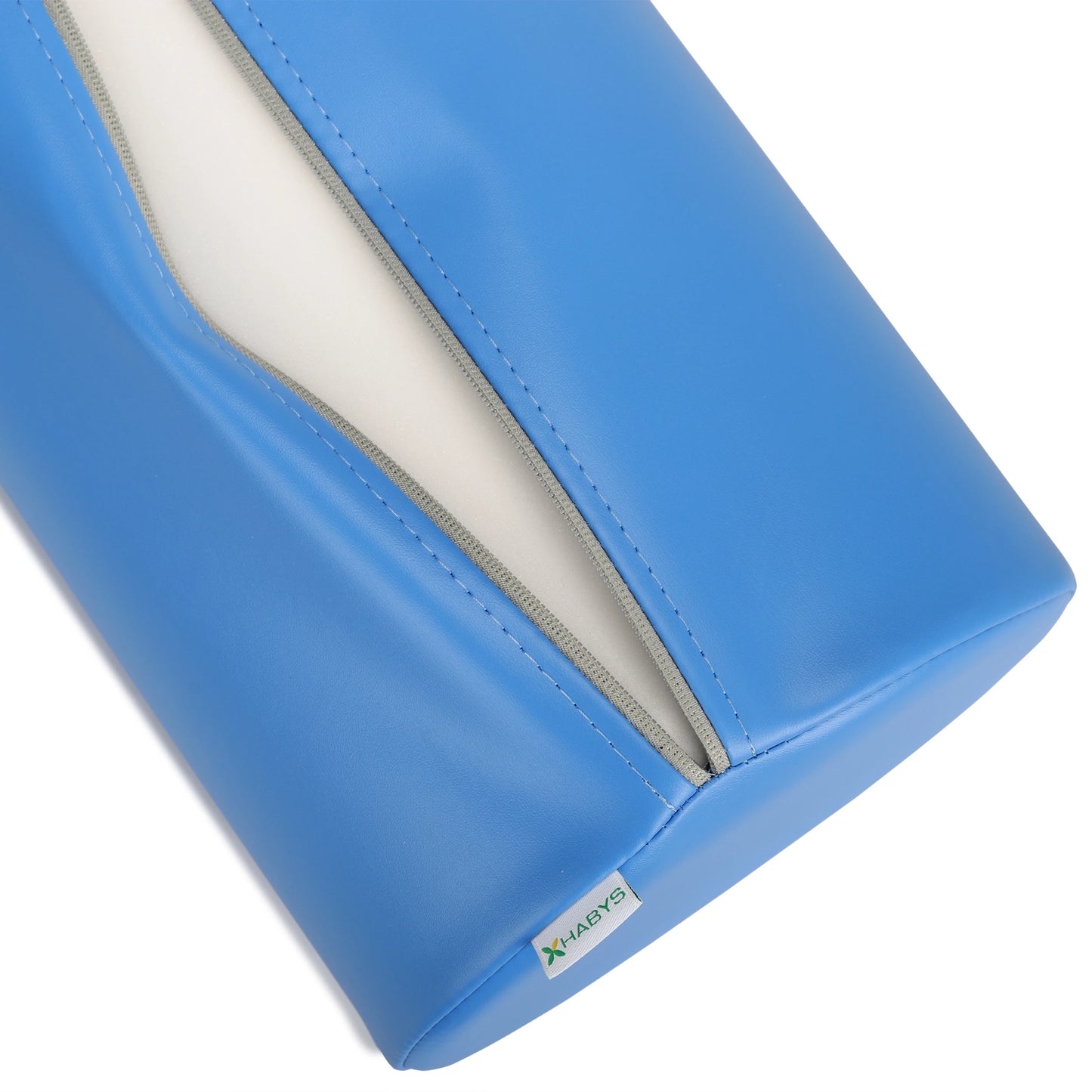 Rond coussin cylindrique 25x60 K023 bleu