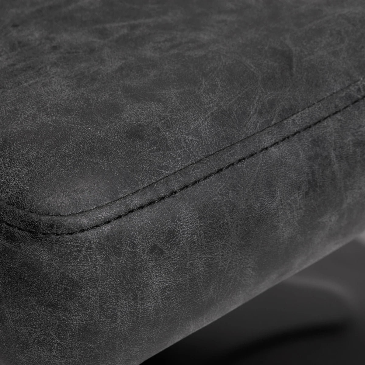 Парикмахерское кресло Gabbiano Katania Loft Old Leather черное