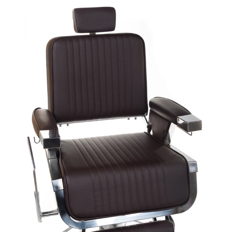 Kirpėjo-barberio kėdė LUMBER BH-31823, ruda