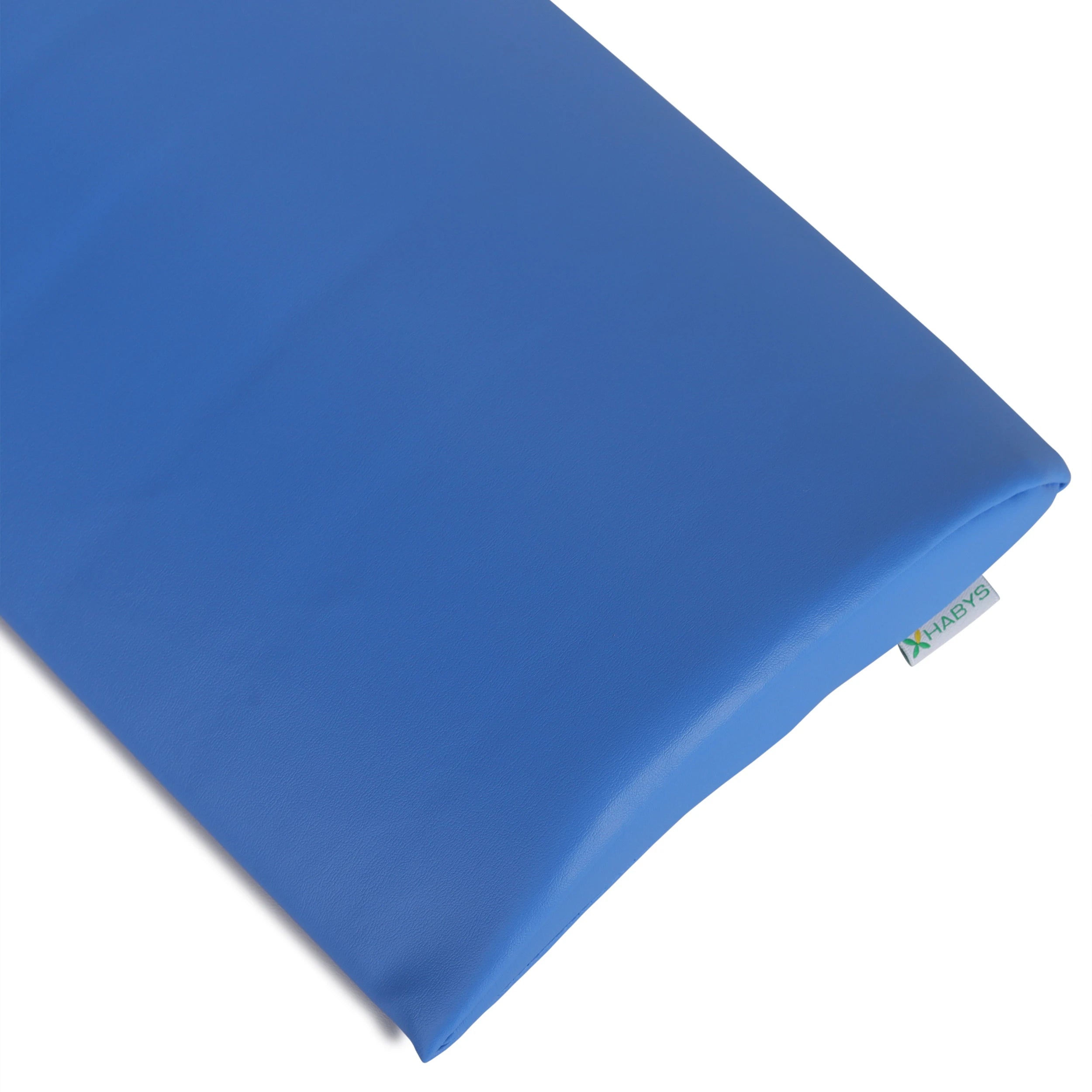 Semi Round Bolster Lumbar 40x25x5 Soft K023 Blue