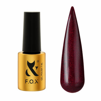 F.O.X Gēla nagu laka Moulin Rouge 009, 7 ml