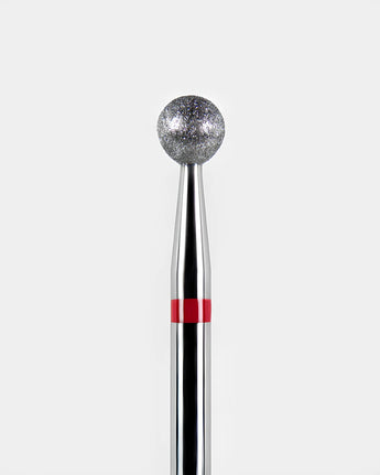 DARK by Rior Diamanten freesstift bol 0,40 mm, rood