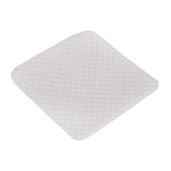 Geperforeerde katoenen pads in doos, 200 stuks, wit