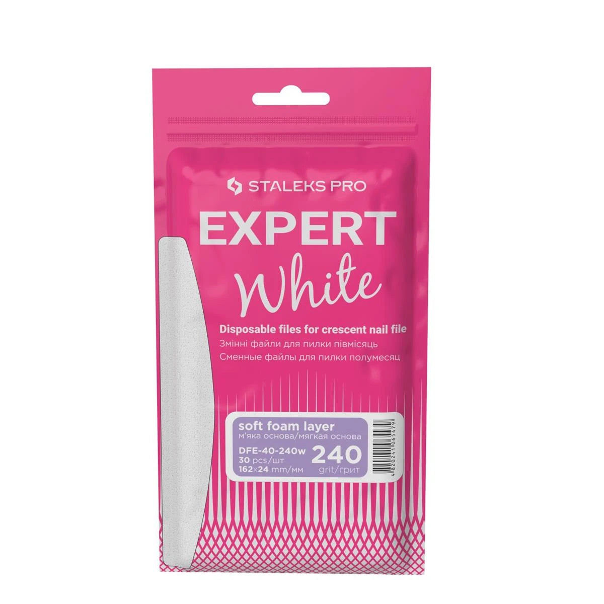 Staleks Küüneviili kleebise rull poolkuu EXPERT, DFE-40-240W