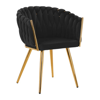 4Rico Armchair QS-GW06G black