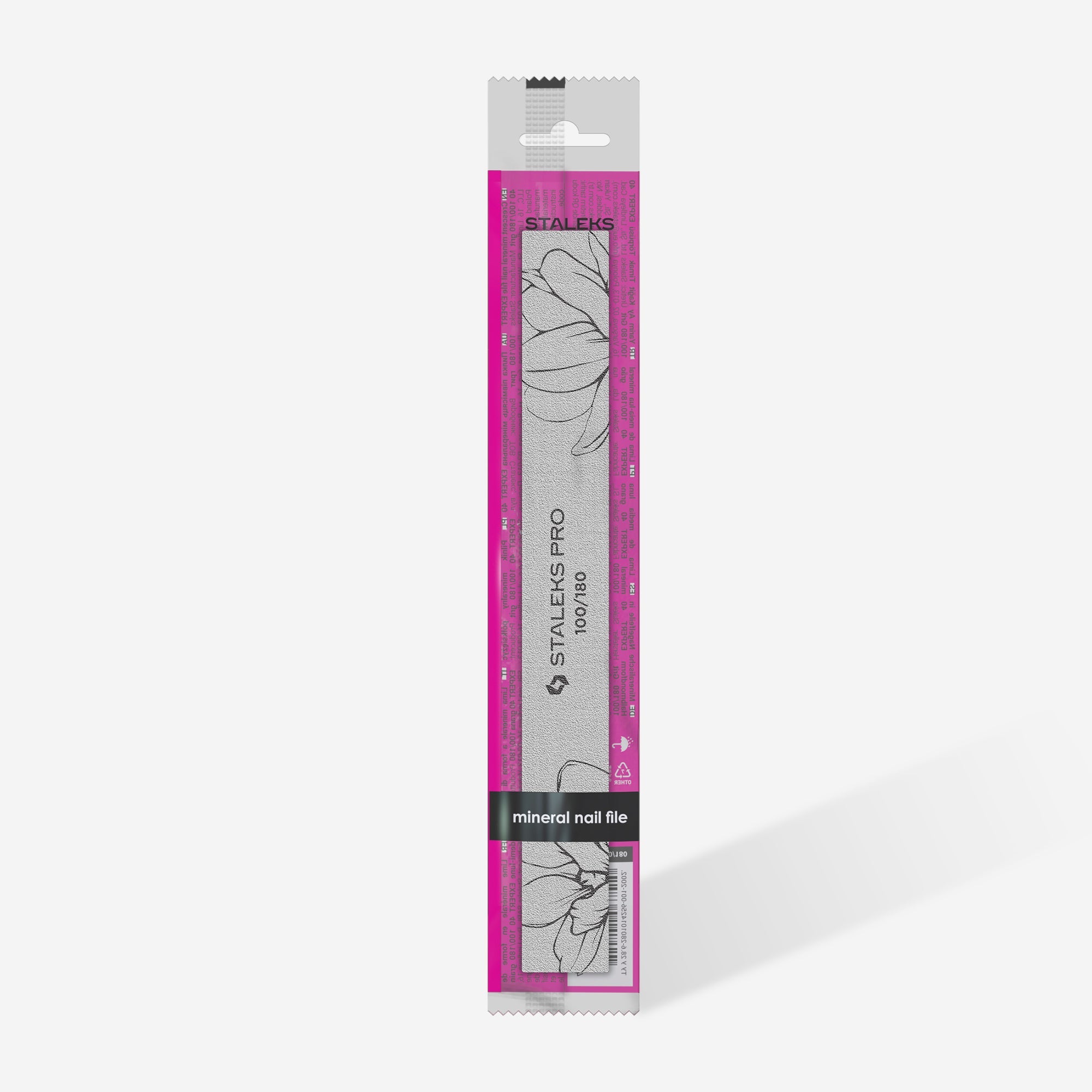 STALEKS EXPERT 20 Nagelfeile gerade Mineral 100/180er Körnung (1 St.)
