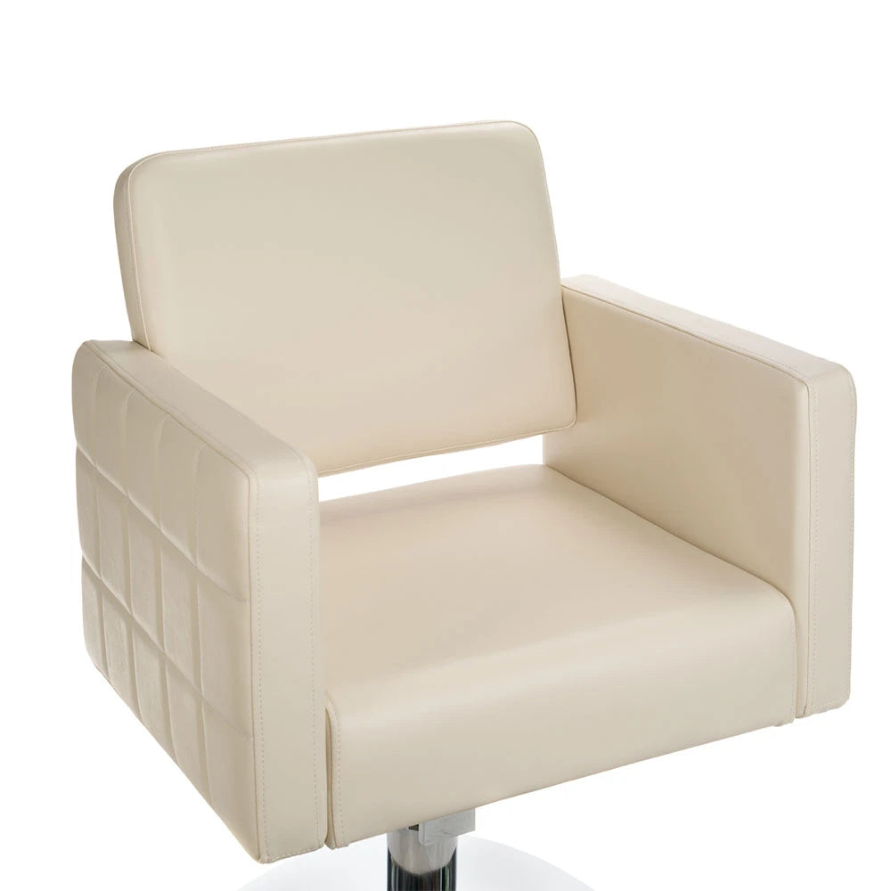 Hairdressing chair Ernesto BM-6302, cream