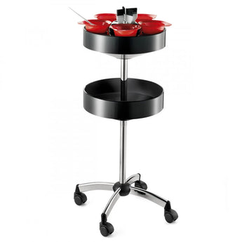 Парикмахерская тележка Jolly Round Double Color