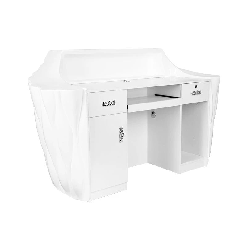 Reception desk, GABBIANO OPAL, white