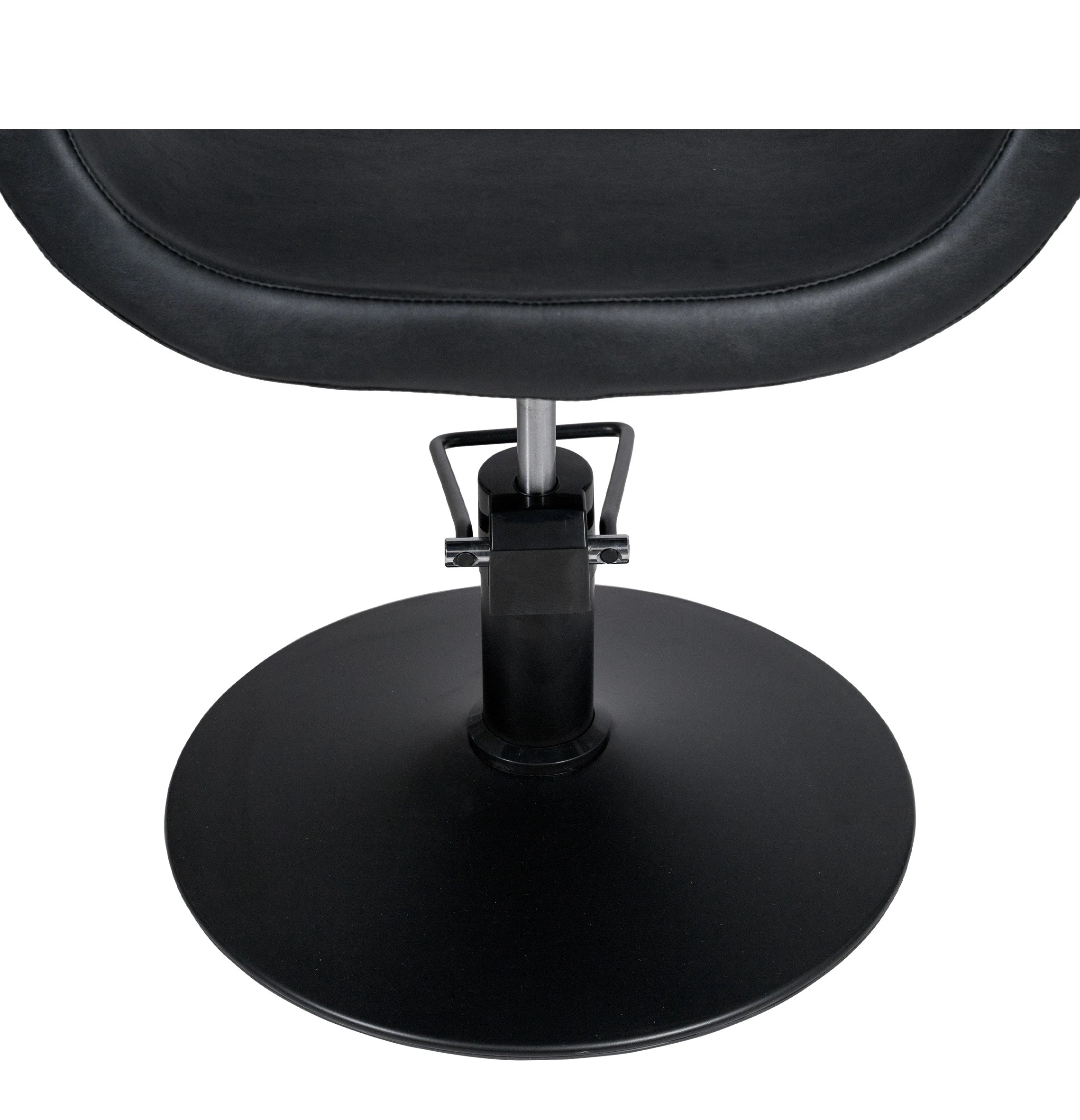 BELLA Round Base Black Barber Chair