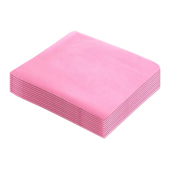Disposable chair cover with elastic band, 10 pcs. pink