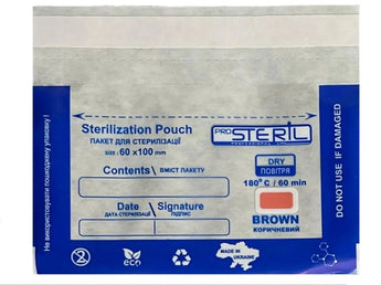 ProSteril Sterilizācijas maisiņi 60x100 mm, 100 gab.