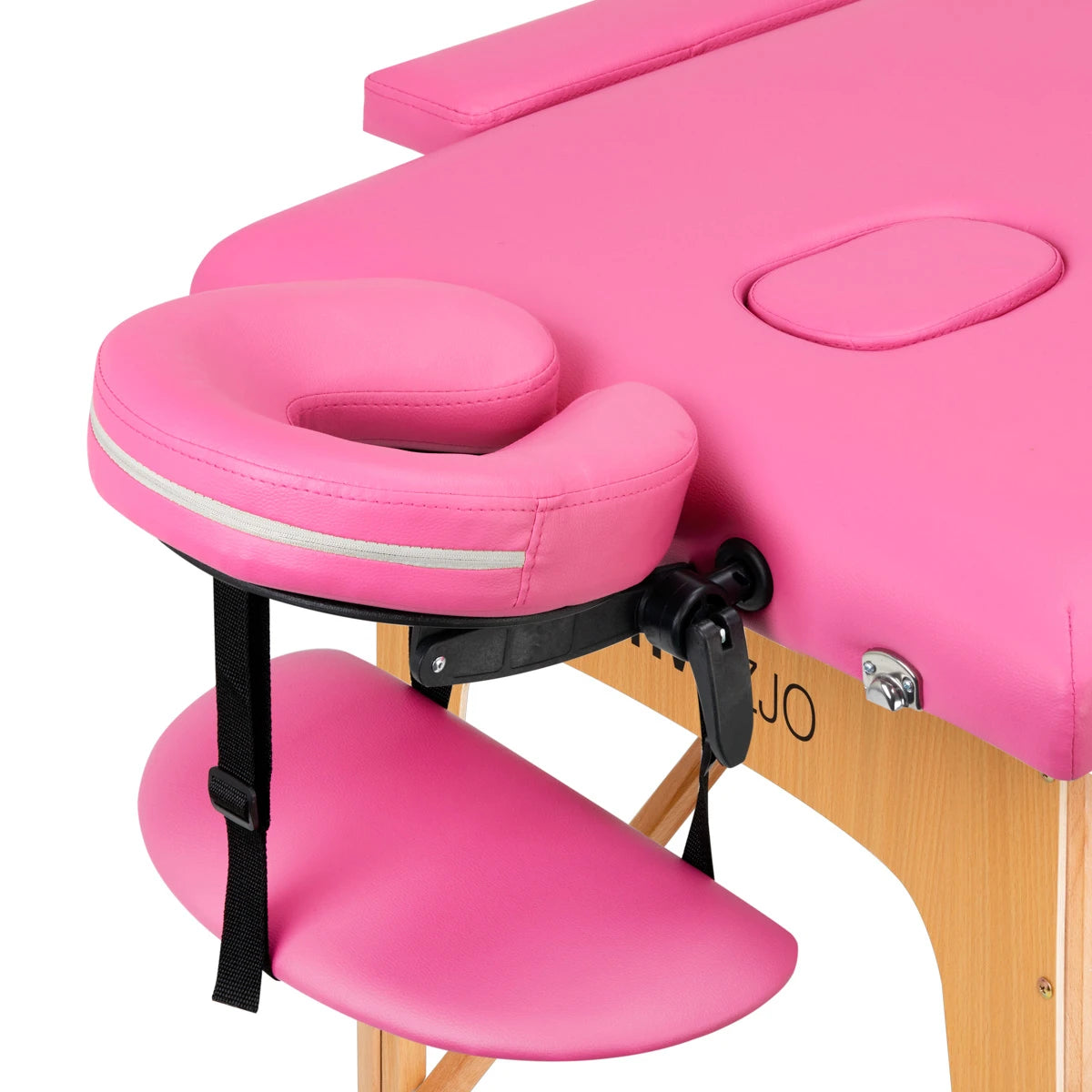 Bærbar massagebrikse træ Activ Fizjo comfort 2 segment rosa