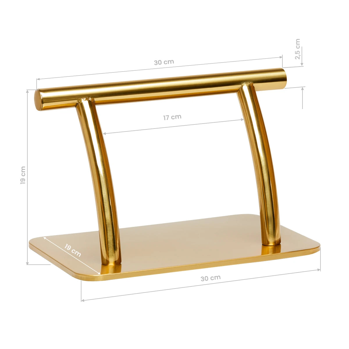 Gabbiano Friseurfußstütze L005S, Gold
