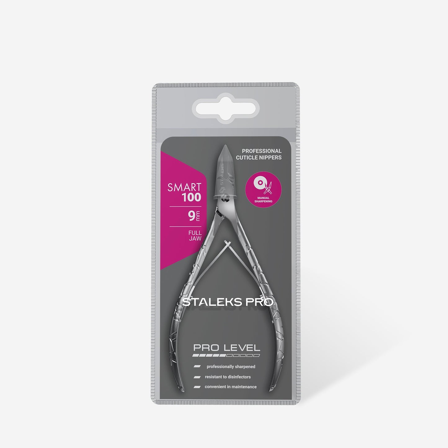 STALEKS SMART 100 Professional cuticle nippers, 9 mm