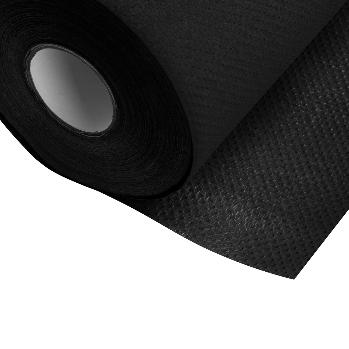 jetable laminated paper sheet, 50 x 40 m, noir