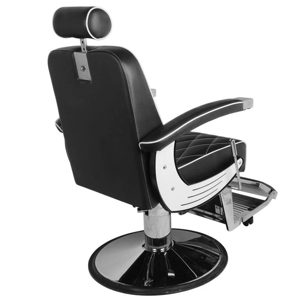 fauteuil Barbier Gabbiano noir Imperial