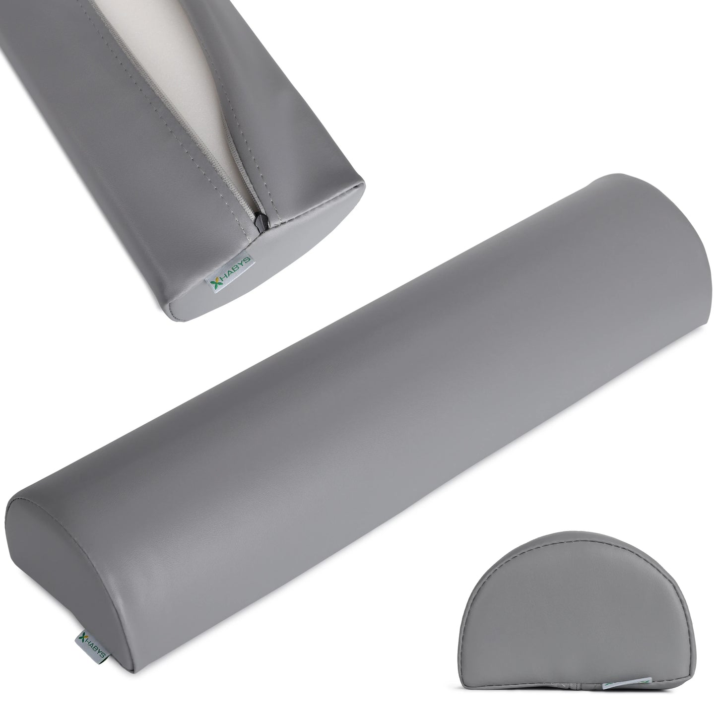 Полукруглый больстер 60x15x10, цвет: K029 серый