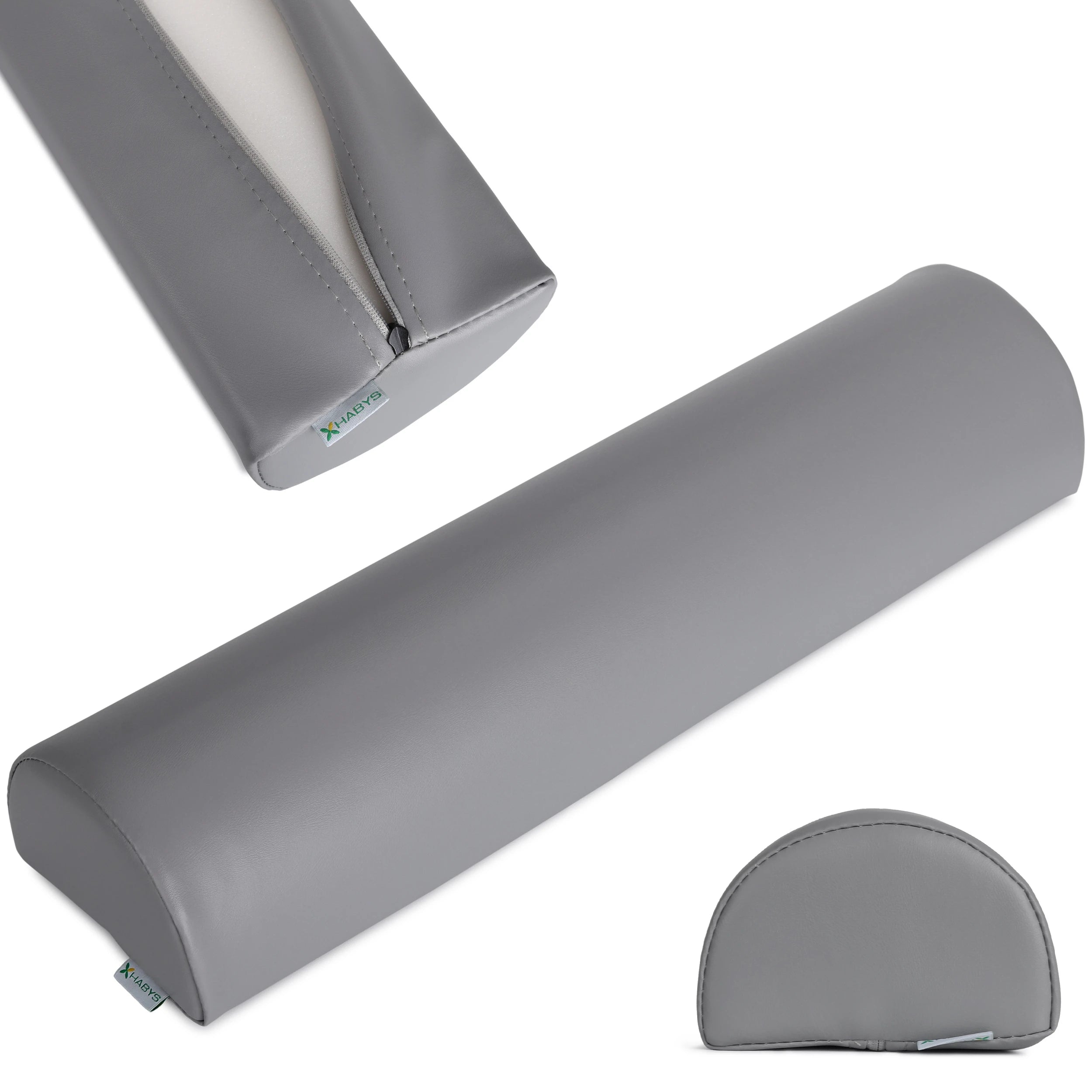 Полукруглый больстер 60x15x10, цвет: K029 серый