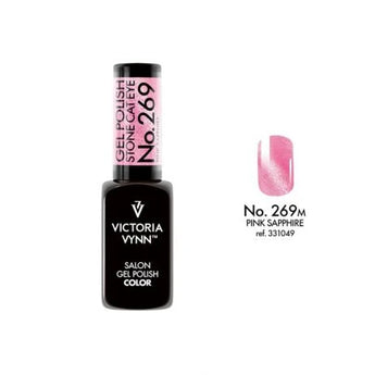 Gel polish 269 Pink Sapphire STONE CAT EYE GP 8ml