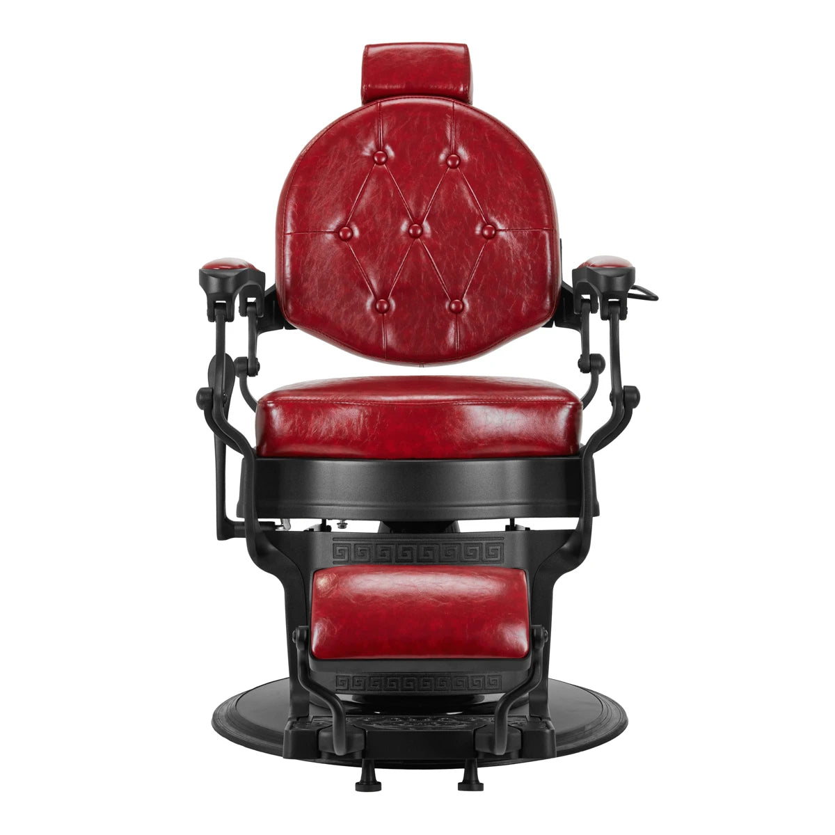 Hairdressing chair Gabbiano President red