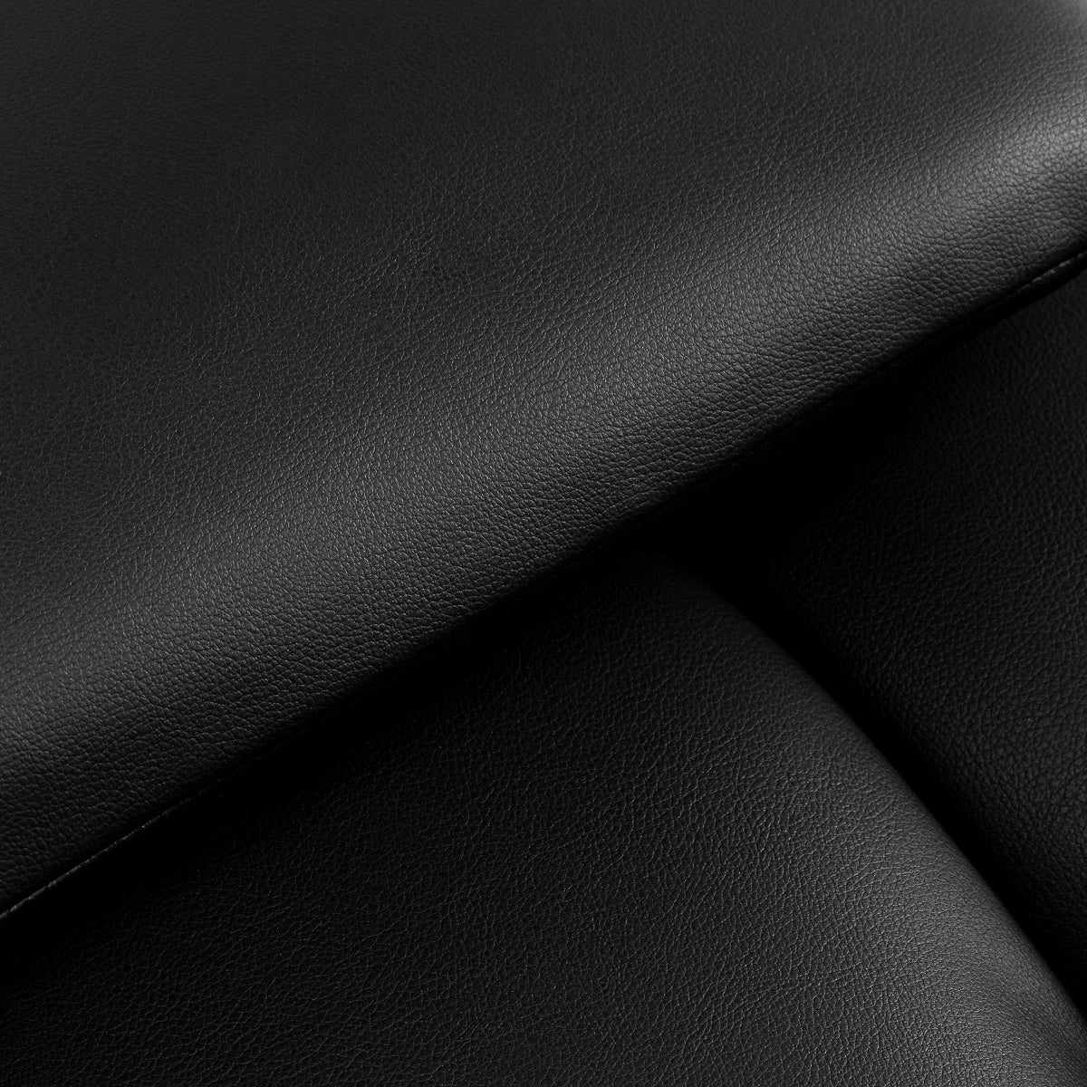 Sillon Alba Kosmetoloģijas krēsls skropstu pieaudzēšanai, melns ar zelta pamatni