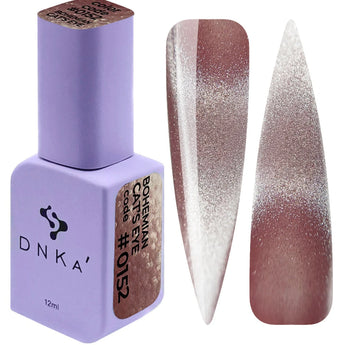 DNKa Cat Eye geellakk #0019 Bohemian, 12 ml