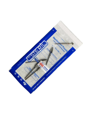 ProSteril Sterilizācijas maisiņi 75x150 mm, kombinēti (caurspīdīgi), 100 gab.