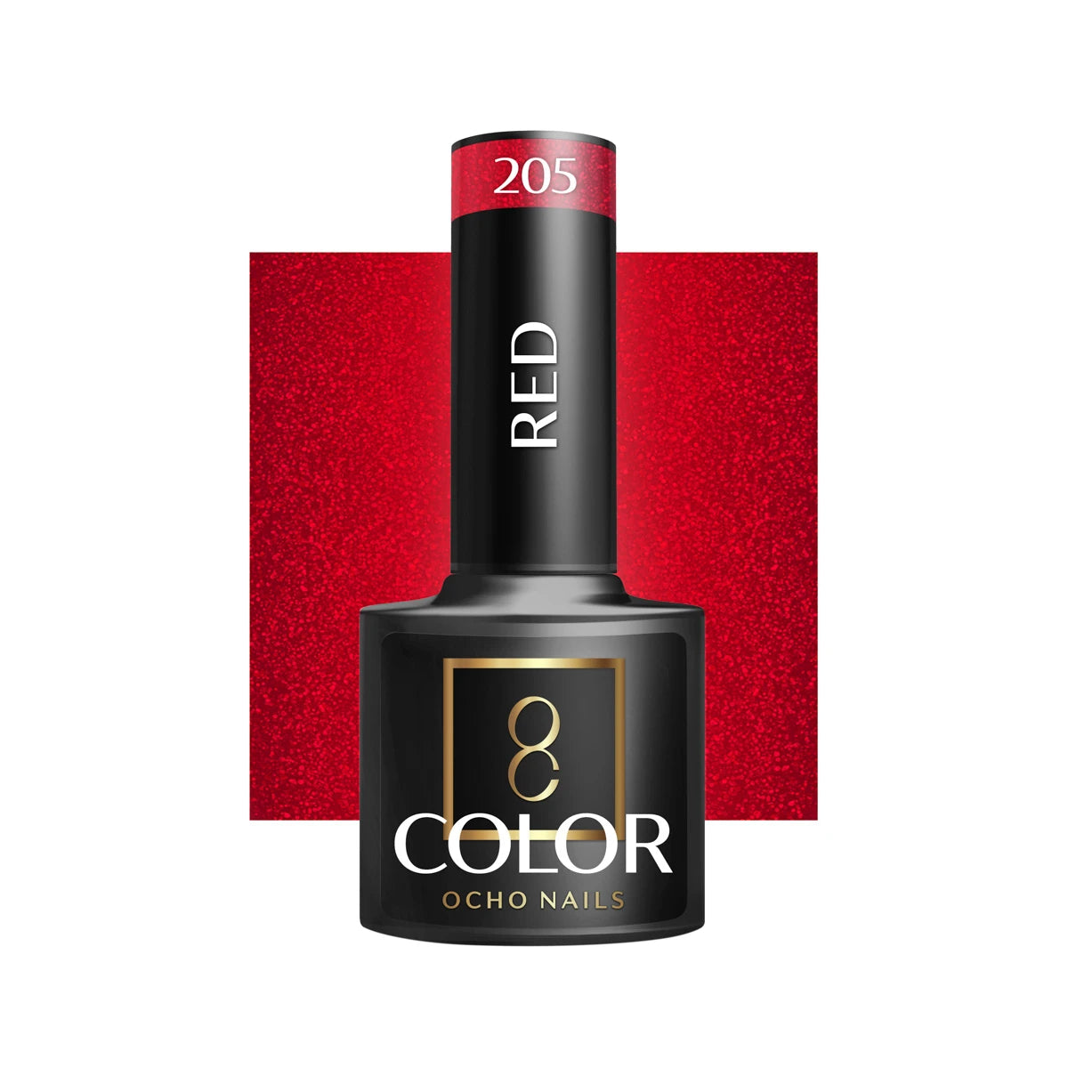 OCHO NAILS Gellak Red 205, 5 g