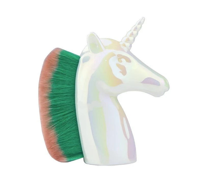 brosse for removing dust unicorn blanc