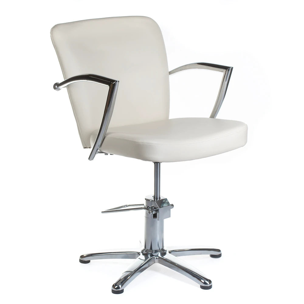 Frisørstol LIVIO BH-8173, creme