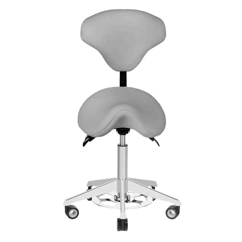 Косметический стул, AZZURRO 037F BUMP-UP, серый
