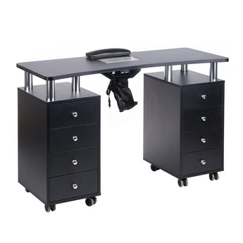 Manikīra galds BD-3425+P, melns