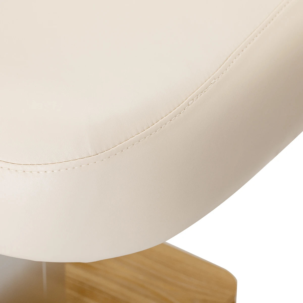SPA kušete Sillon Comfort, krēmkrāsa ar gaiši brūnu pamatni