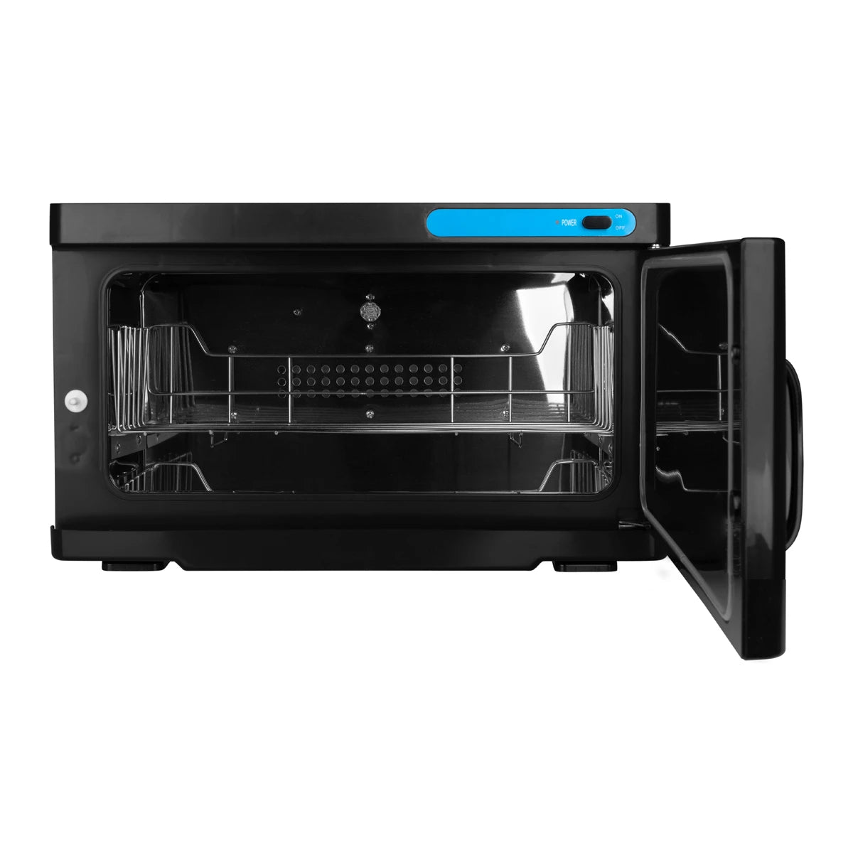 Towel warmer with uv-c 16l black sterilizer