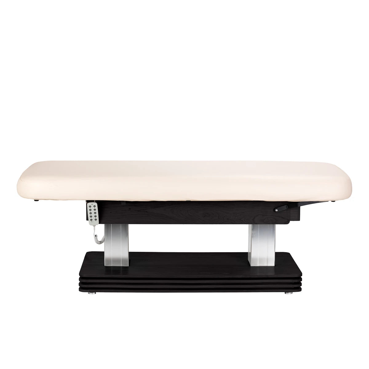 SPA kušete Sillon Comfort, krēmkrāsa ar melnu pamatni