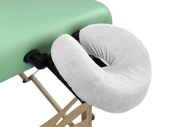 Terry face rest cover white