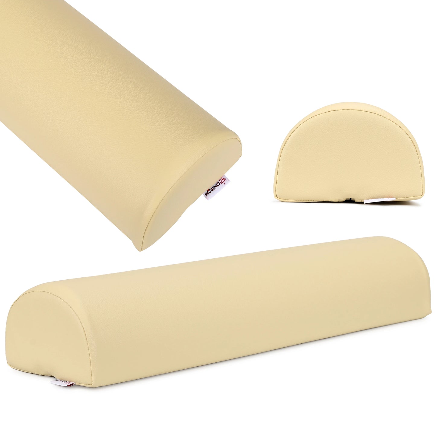 Semi Round Bolster 60x15x10 - K533 Bézs