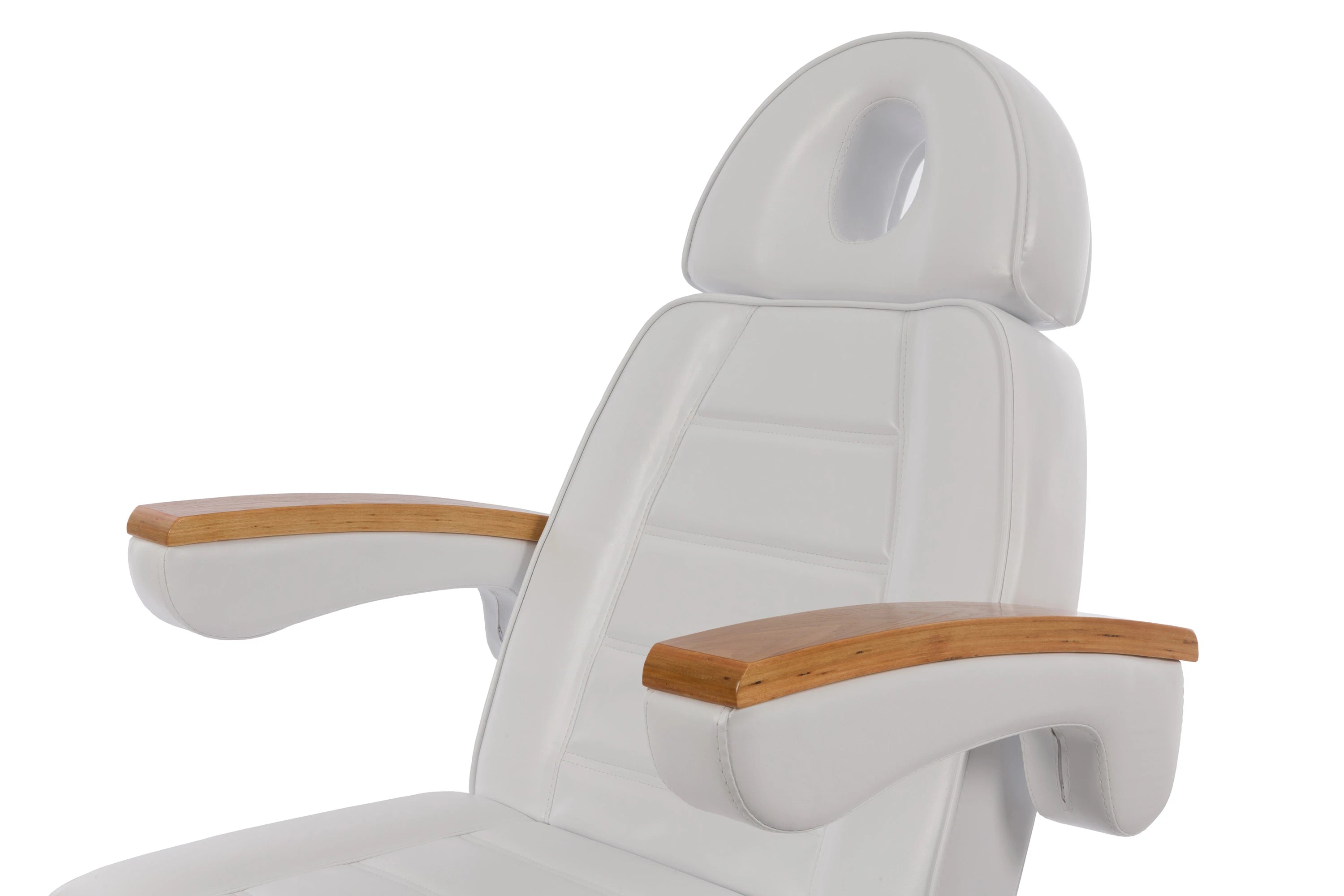 CLAVI Four-Motor White Cosmetic Couch