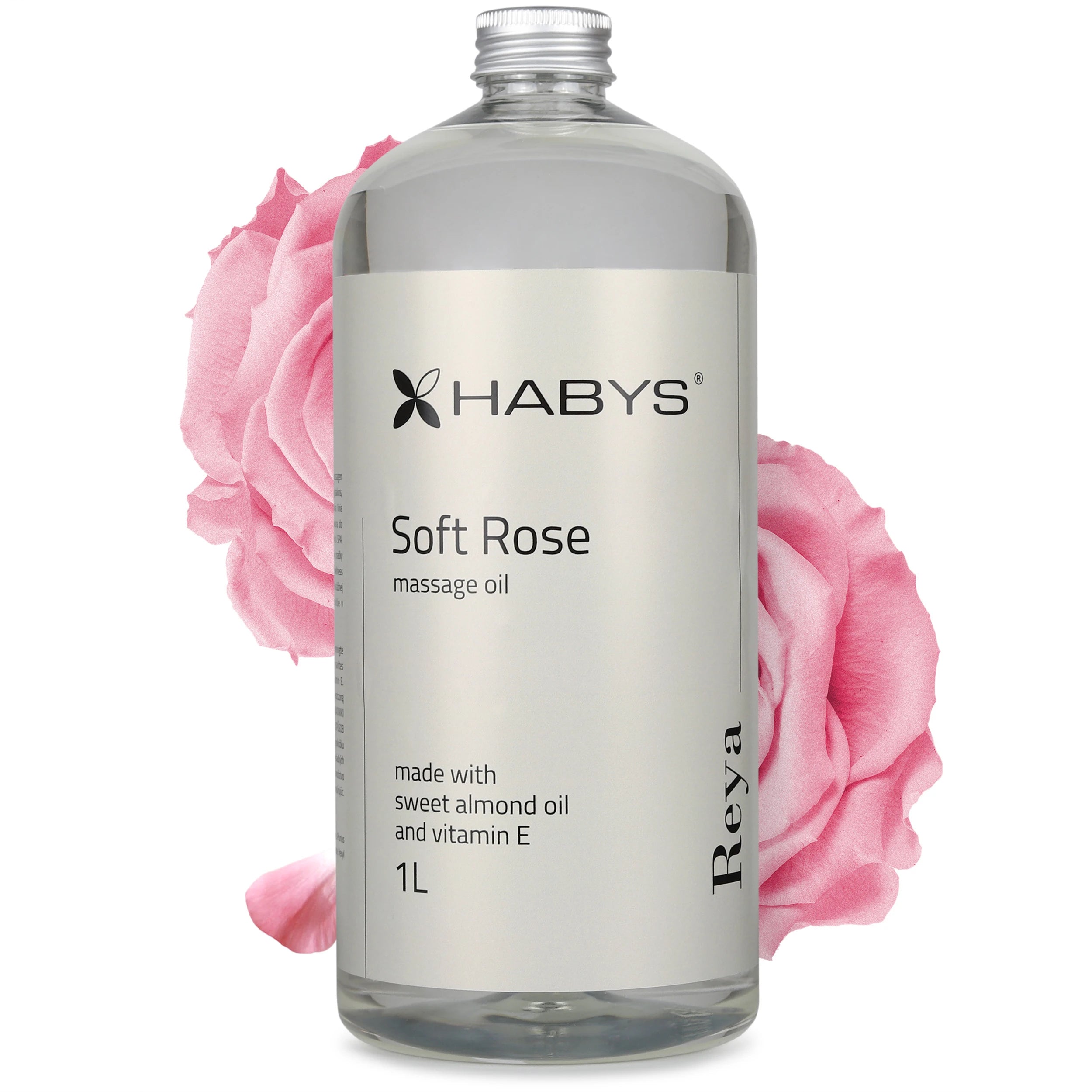 Masážní olej, Soft Rose, 1000 ml