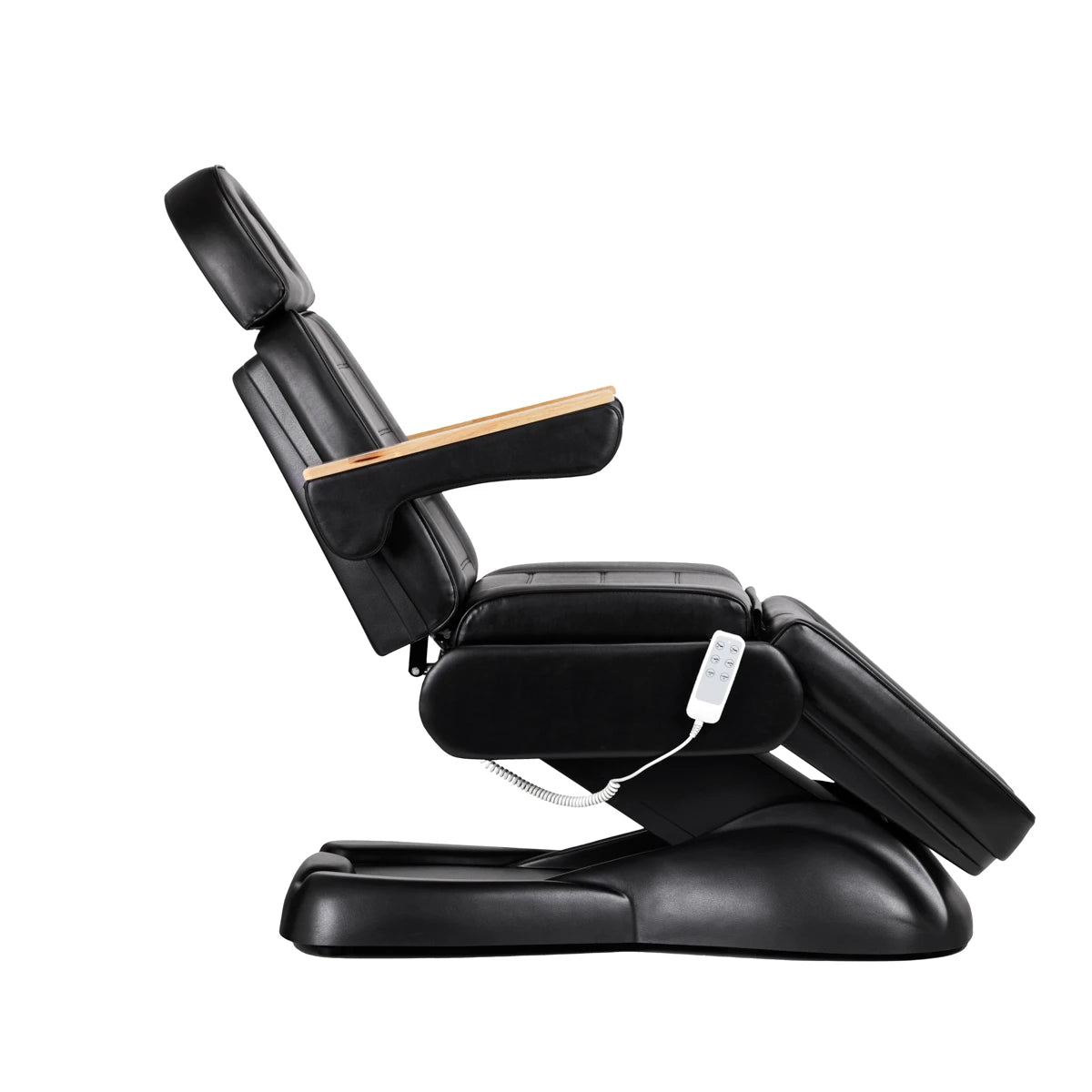 Komplekts - Kosmetoloģijas krēsls - kušete SILLON LUX 273b, melns + krēsls 304
