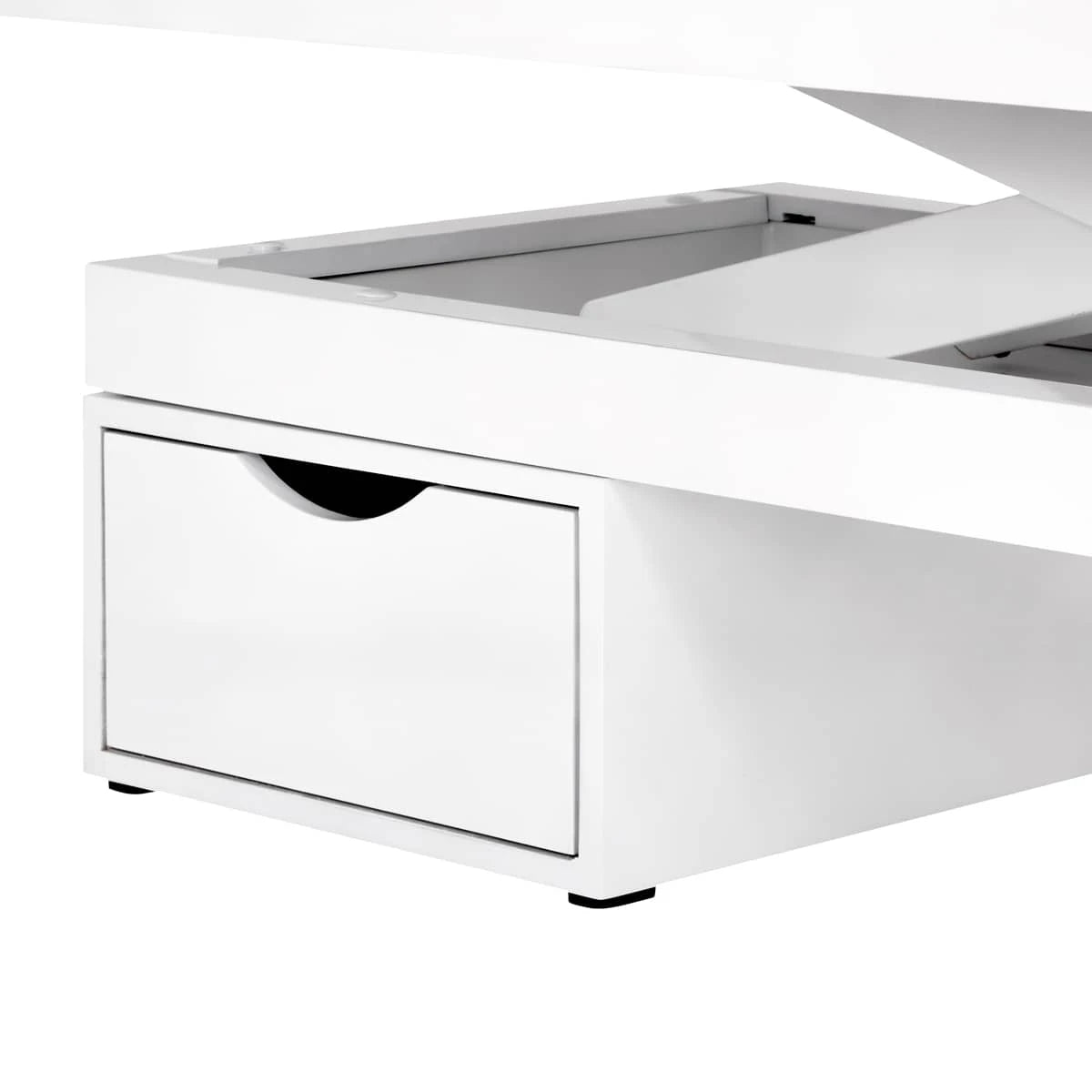 AZZURRO kosmetologinė lova 815B, balta blizgi