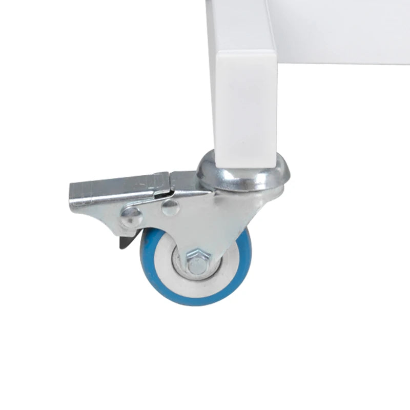 Hydraulic Beauty bed-couche BASIC 210, white on wheels
