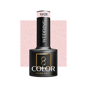 OCHO NAILS Hibrīda nagu laka wedding W01, 5 g