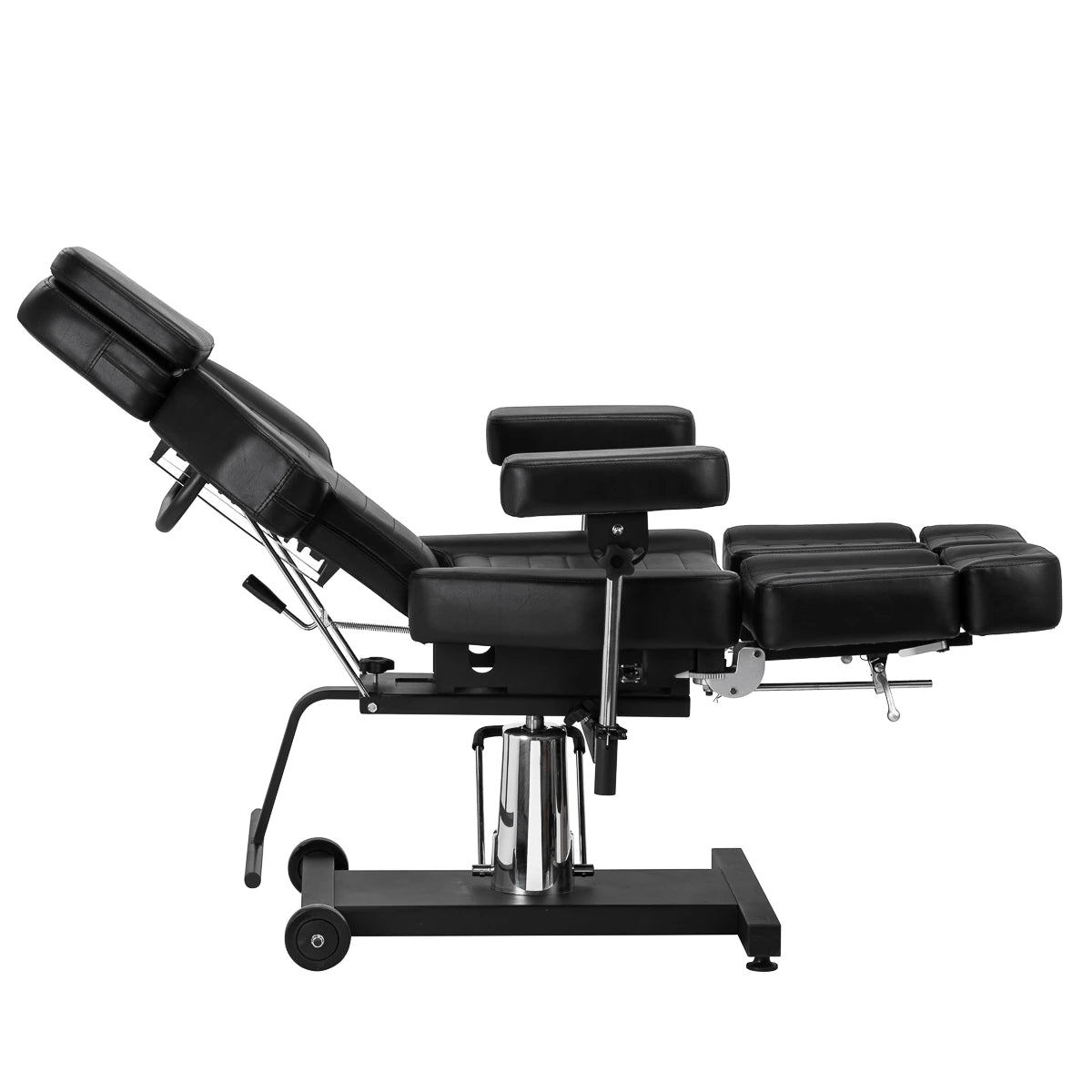 Гидравлическое тату-кресло Pro Ink 601A, чёрное