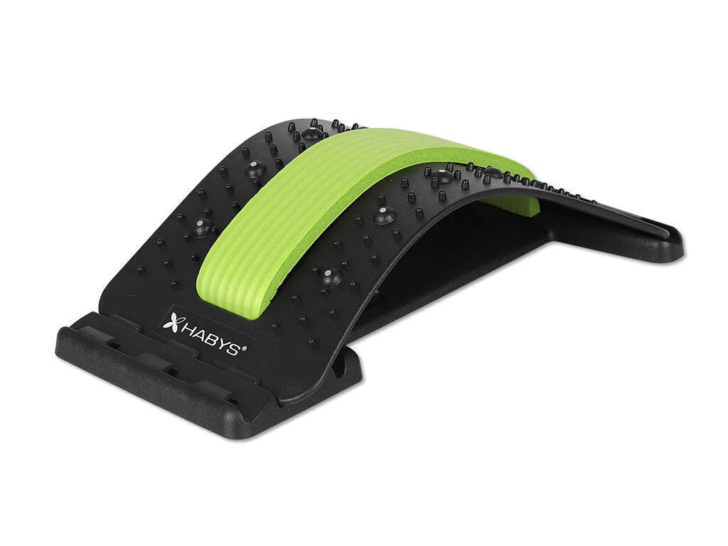 Back stretcher green and black